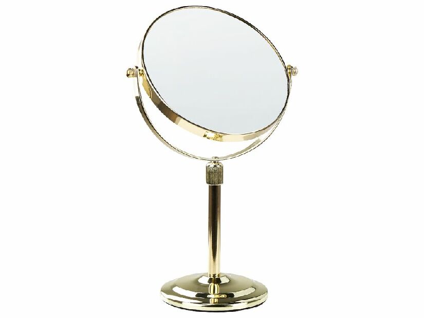 Kosmetické zrcadlo Aurore (zlatá)