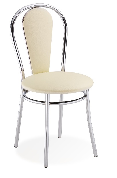 Jídelní židle Tulipan Plus krémová
