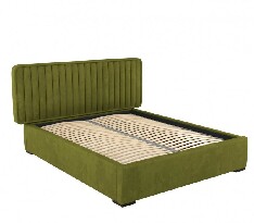 Čalouněná postel 160x200 cm Aria (zelená)