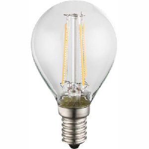 LED žárovka Led bulb 10589-2 (nikl + průhledná)