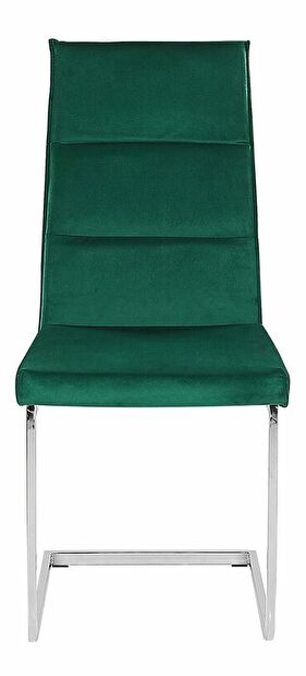 Set 2 ks. jídelních židlí REDFORD (zelená)