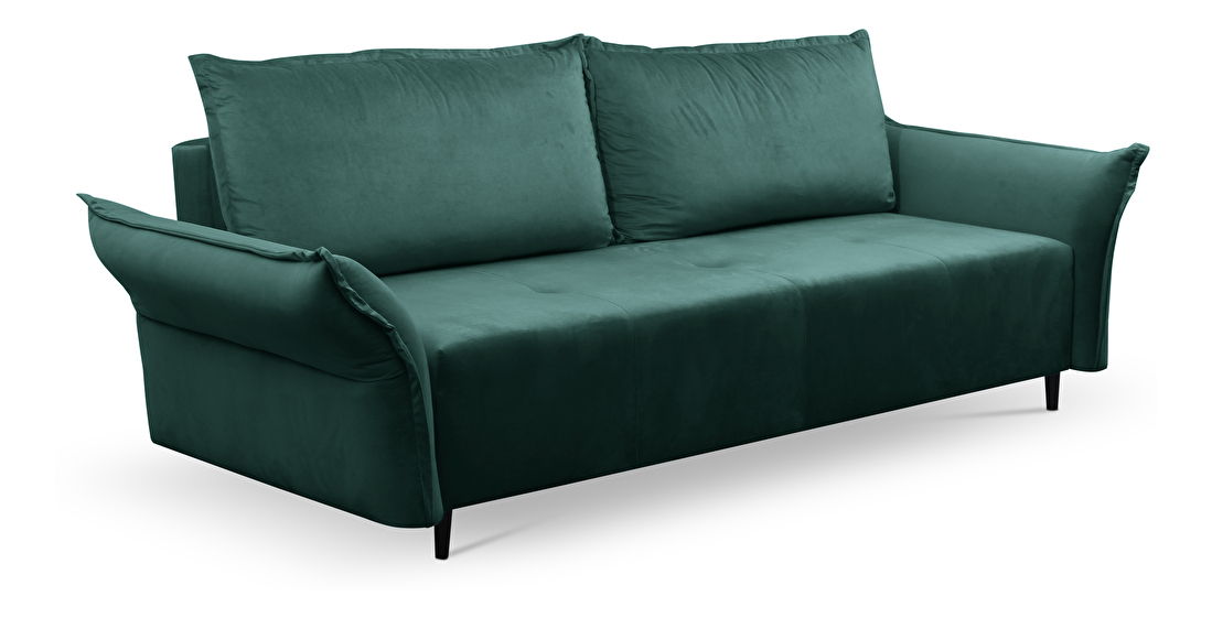 Pohovka dvousedačka Naples Sofa (tmavě zelená)
