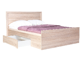 Manželská postel 140 cm Fintona F10 (s roštem a úl. prostorem)