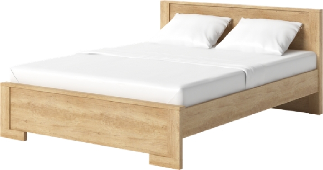 Manželská postel 160 cm Nebraska NE-12 (s roštem)