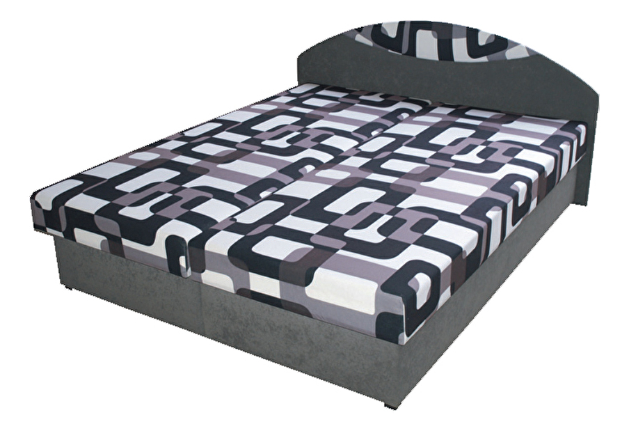Manželská postel 170 cm Decodom Dara 2 Gusto/Vento 36 (s matracemi)