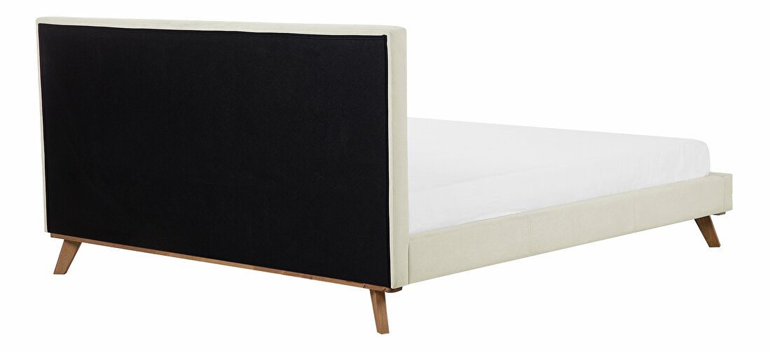 Manželská postel 180 cm TALLE (s roštem) (béžová)