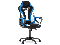Kancelářské/herní křeslo Ynais-Y340-BLUE (modrá + černá + stříbrná)