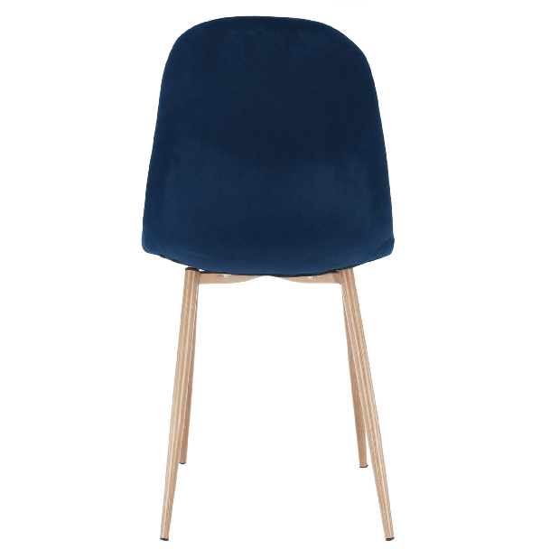 Jídelní židle Angelique (modrá + buk)