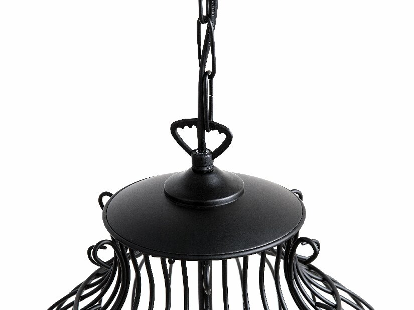 Závěsná lampa Henty (černá)