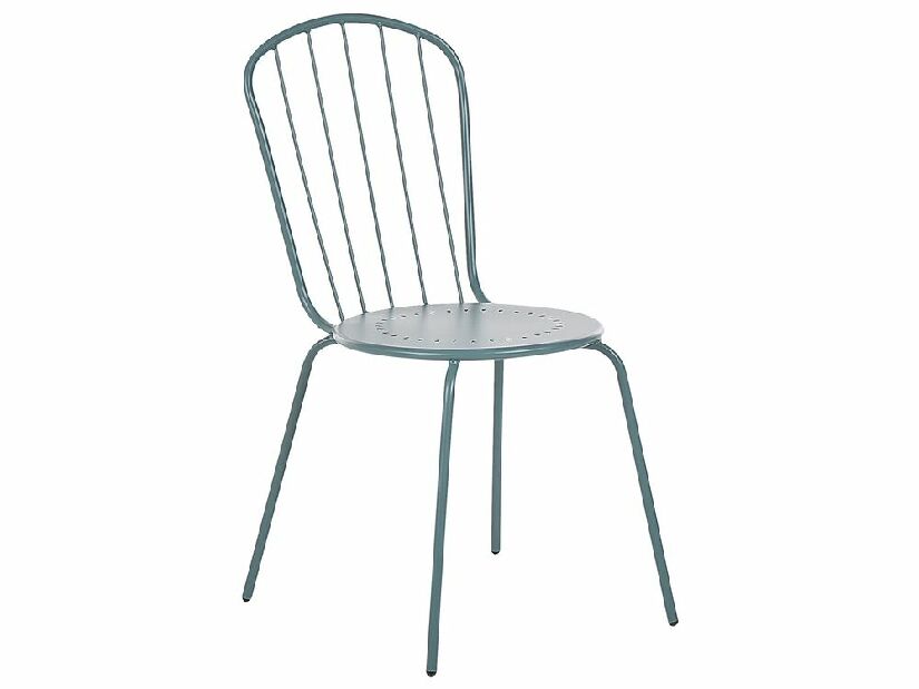 Set 8 ks zahradních židlí Chewy (modrá)
