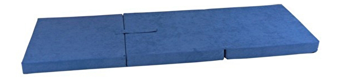 Rozkládací pěnová matrace Tomy (modrý)
