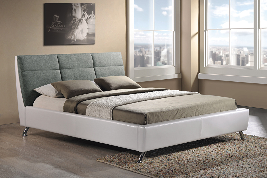 Manželská postel 160 cm Marsylia (s roštem)