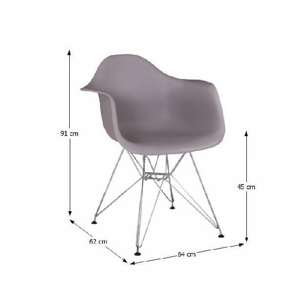 Jídelní židle Feman new (šedá)