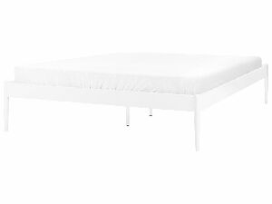 Manželská postel 160 cm Victoire (bílá) (s roštem)