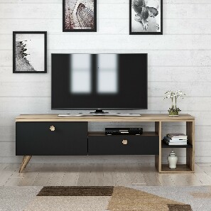 TV stolek/stojan Paria (černý)