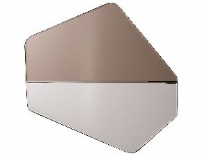 Nástěnné zrcadlo Warhana (stříbrná)