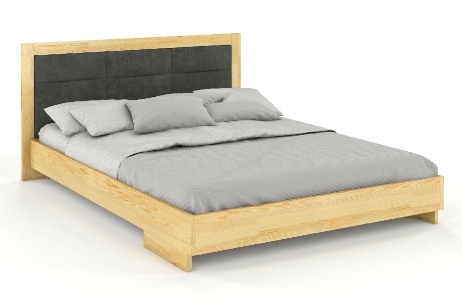 Manželská postel 180 cm Naturlig Stjernen (borovice)