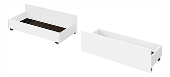 Úložný prostor pod postel (2 ks) Minea (bílá)