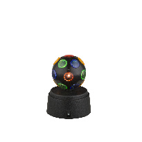 Dekorativní svítidlo LED Disco 28017 (černá + multicolor)