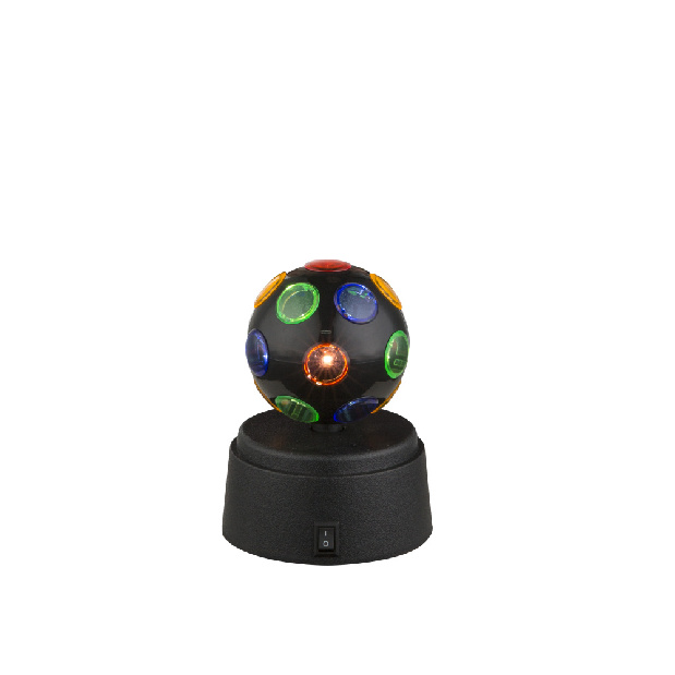 Dekorativní svítidlo LED Disco 28017 (černá + multicolor) *výprodej