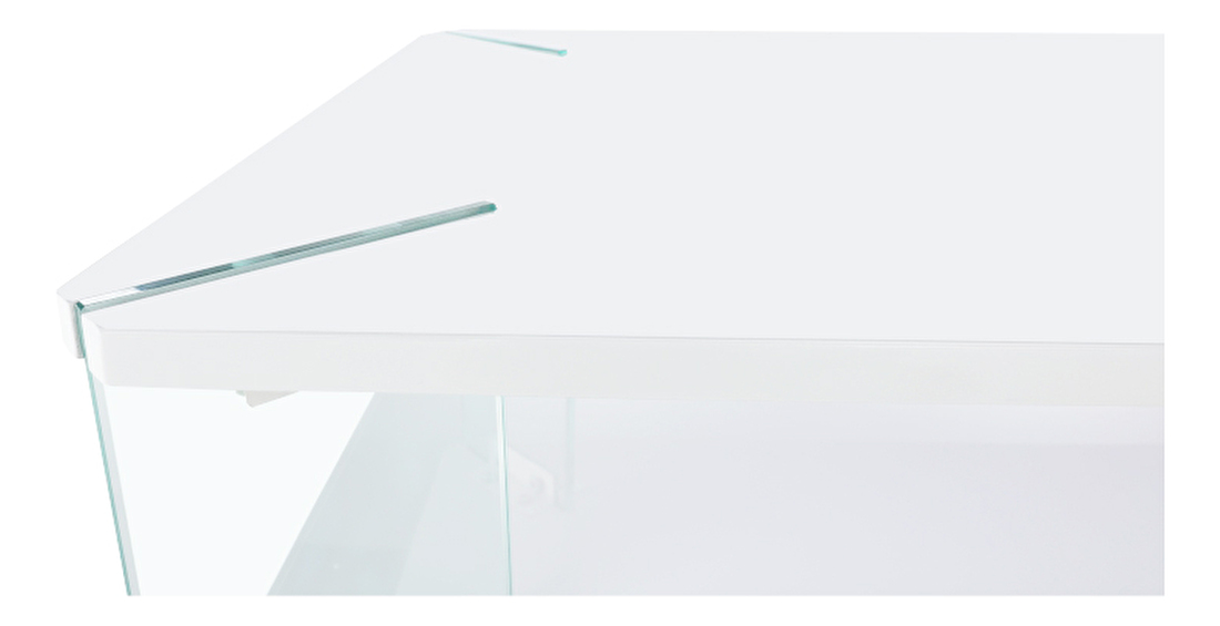 Konferenční stolek Mabilo (bílý lesk)
