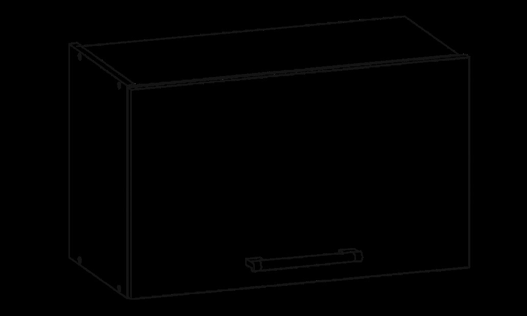 Horní kuchyňská skříňka Ryan RI7-G60o