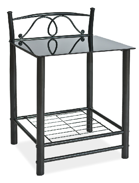 Noční stolek Dahlia (černá)