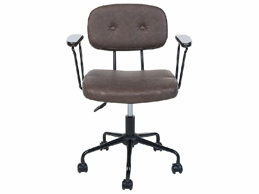 Kancelářská židle Asta (tmavě hnědá)