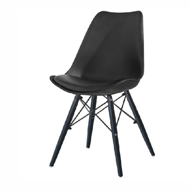 Jídelní židle Kemal (černá)