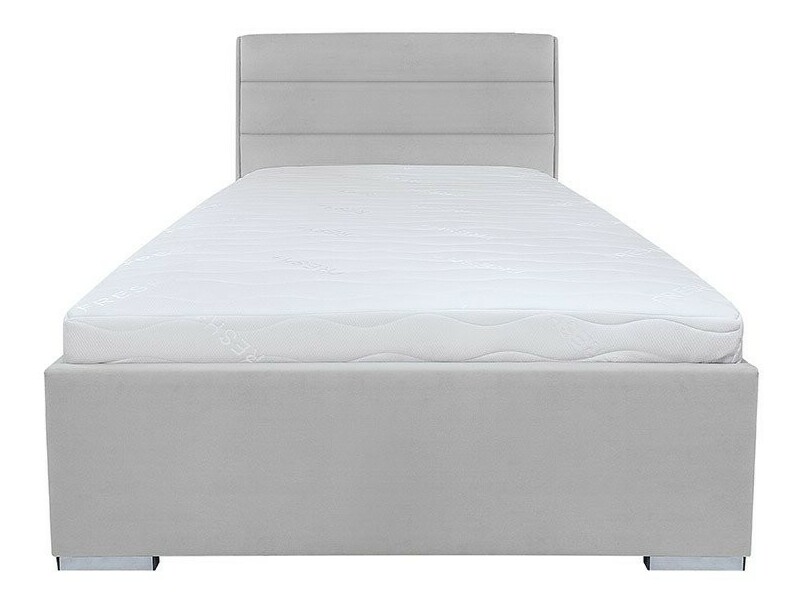 Manželská postel 120 cm BRW Cosala II (šedá) (s roštem)