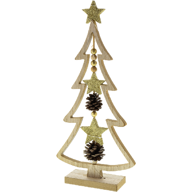 Vánoční dřevěný strom Retlux RXL 314