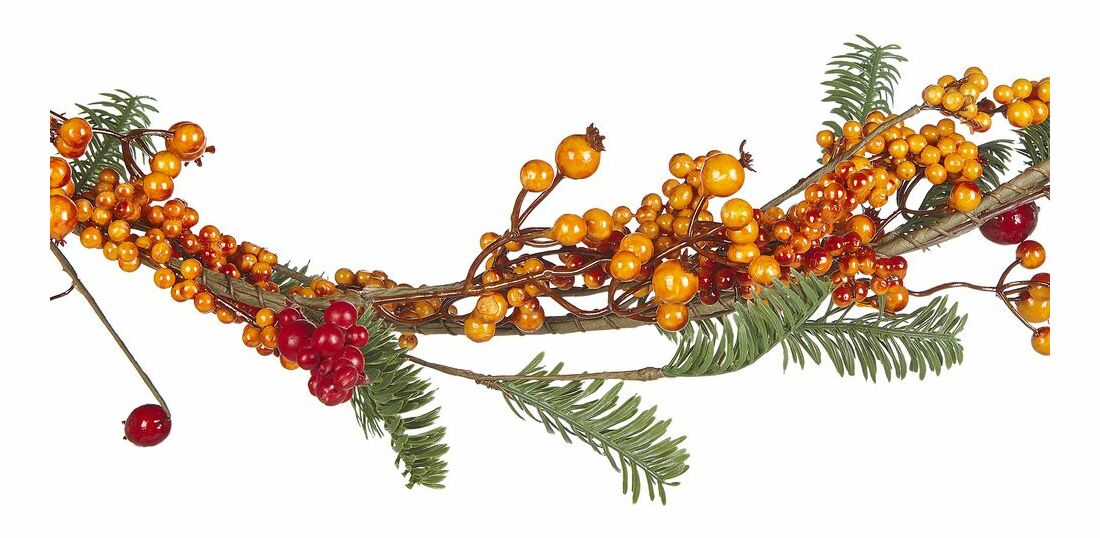 Vánoční girlanda 150 cm Ourza (oranžová)