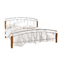 Manželská postel 140 cm Mirela (s roštem)