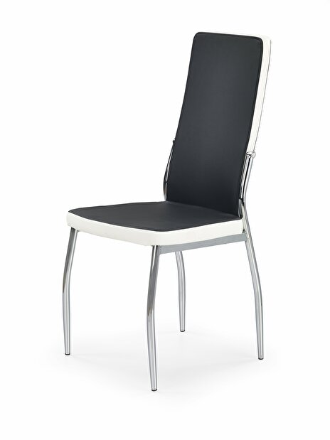 Jídelní židle K210 (černá + bílá)