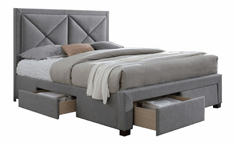 Manželská postel 180 cm Grupo (s roštem a úl. Prostorem)