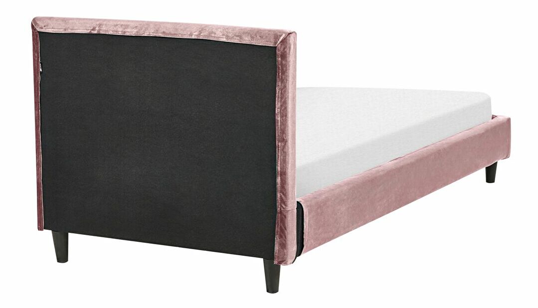 Jednolůžková postel 200 x 90 cm Ferdinand (růžová) (s roštem)