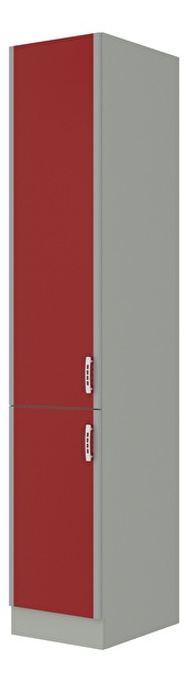 Potravinová kuchyňská skříňka Elissa 40 DK 210 2F (šedá platinová) *výprodej
