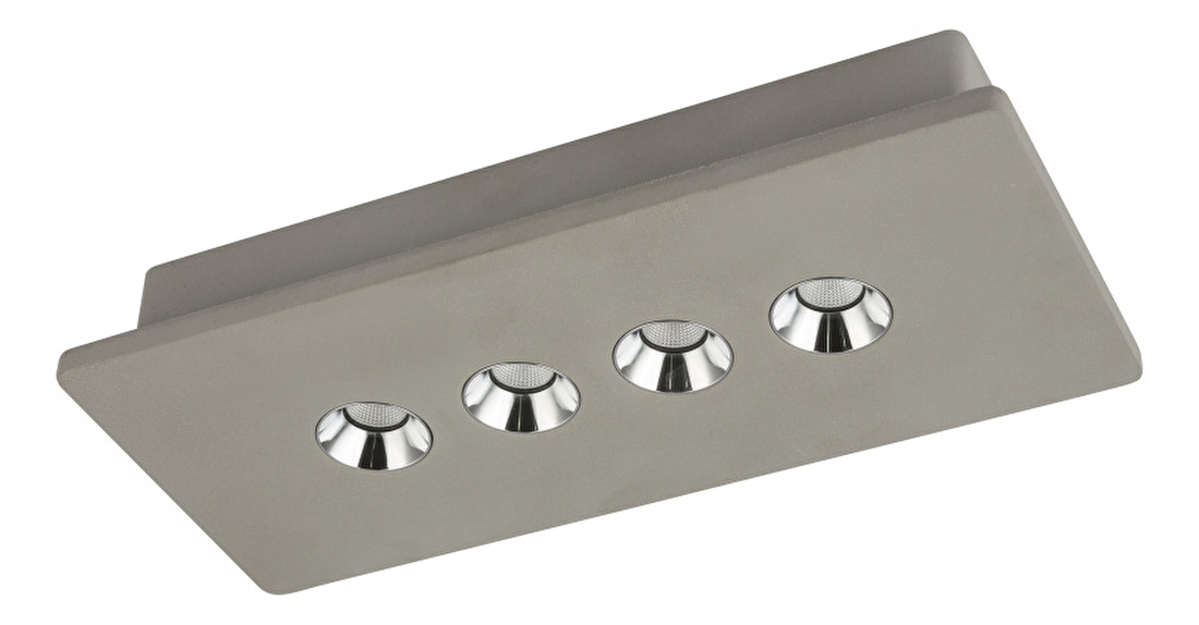 Stropní/nástěnné svítidlo LED Timo 55011-4 (šedá)
