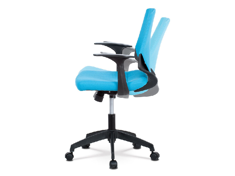 Kancelářská židle Keely-R204-BLUE (modrá)