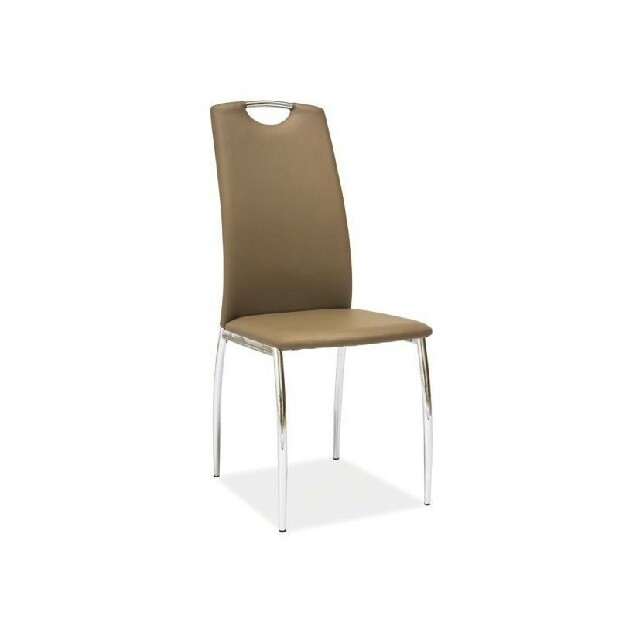 Jídelní židle H-622 (ekokůže hnedá)