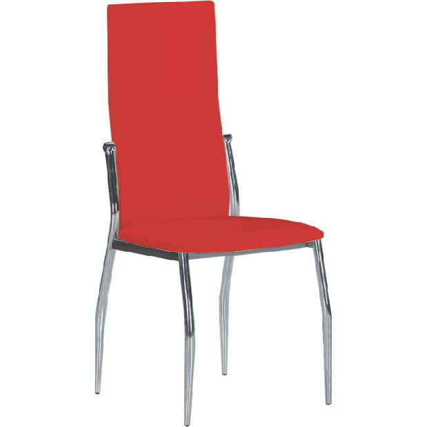 Jídelní židle Solana červená*výpredaj
