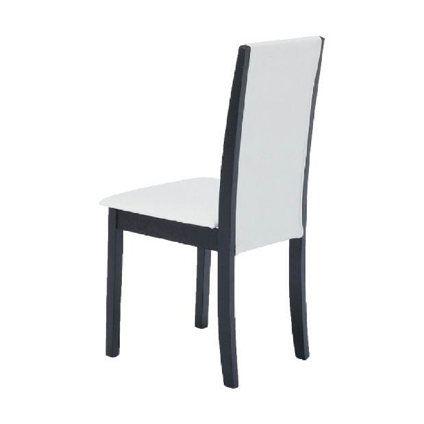Jídelní židle Verni New (wenge + bílá)