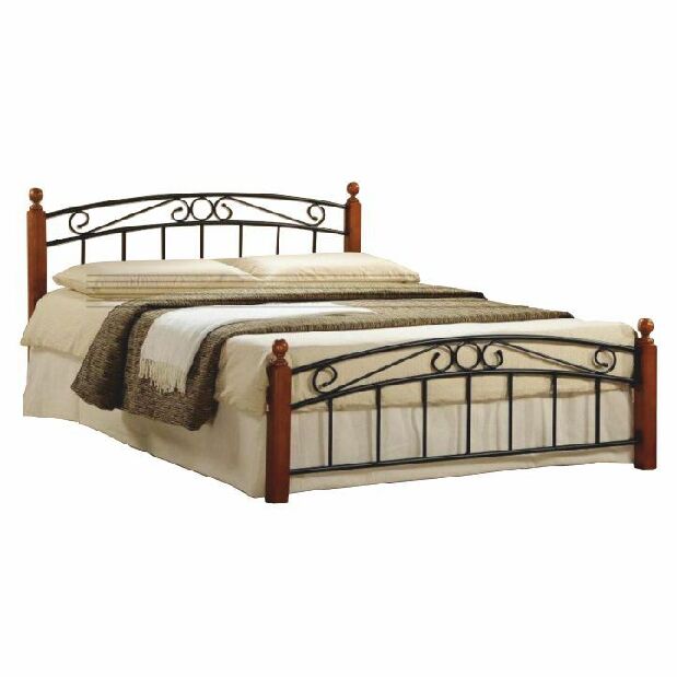 Manželská postel 160 cm Dolores (s roštem)