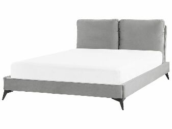 Manželská postel 140 cm Mellody (šedá)