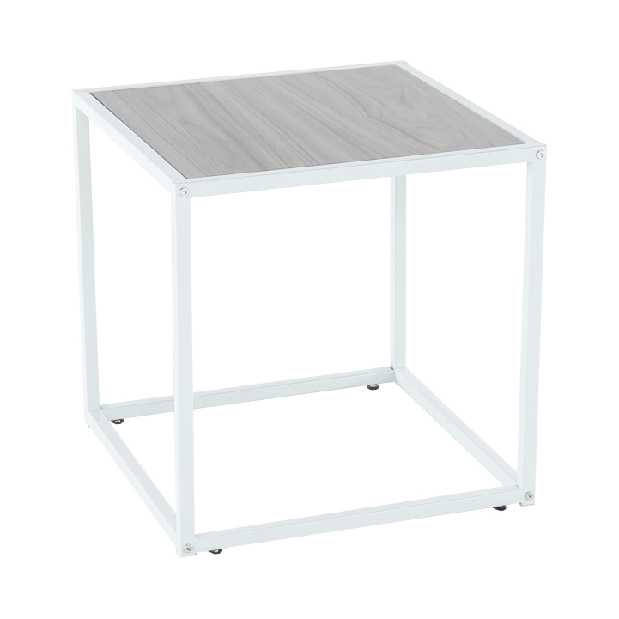 Příruční stolek Jakli typ 2 (dub + bílá)