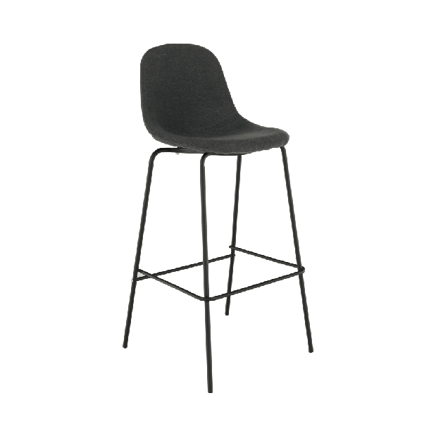 Barová židle Marina (tmavě šedá)*výprodej