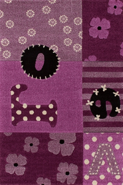 Dětský koberec Amigo 309 Violet (150 x 100 cm)