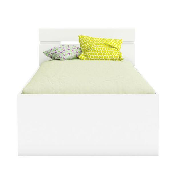 Jednolůžková postel 90 cm Myriam (bíla)