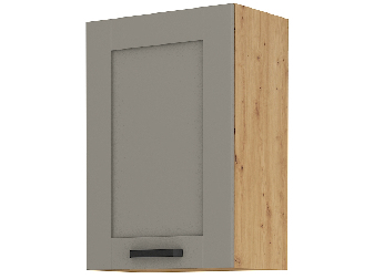 Horní kuchyňská skříňka Lucid 50 G 72 1F (dub artisan + claygrey)