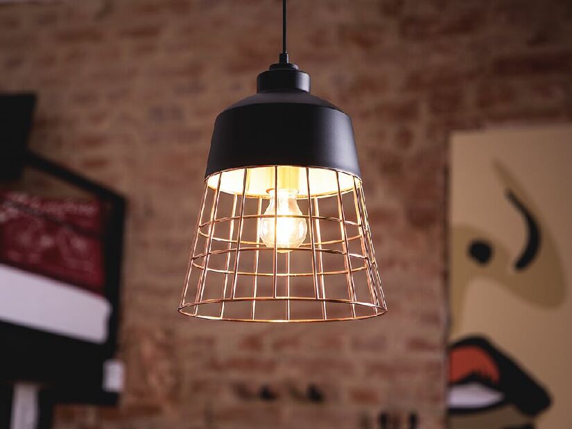 Závěsná lampa Montclair (černá)